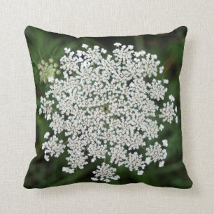 Queen Anne's Lace Throw Pillow