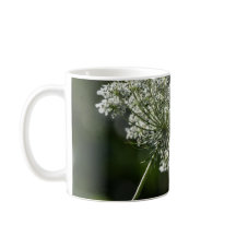 Queen Anne's Lace White Wildflower Mug Cup