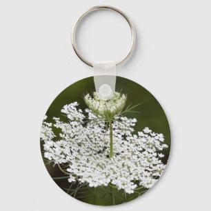 Queen Ann's Lace Keychain