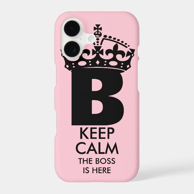 Queen B Keep Calm (Back)
