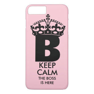Queen B Keep Calm iPhone 8 Plus/7 Plus Case