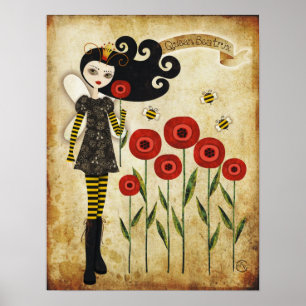 queen beatrix canvas print