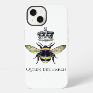 Queen Bee And Crown White Farms Or Apiary iPhone 13 Case