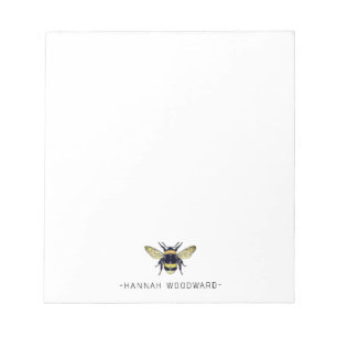 Queen Bee Apiary Personalized Notepad