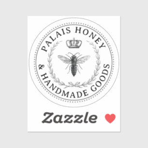 Queen Bee Apiary Product Honey Logo Wreath Crown