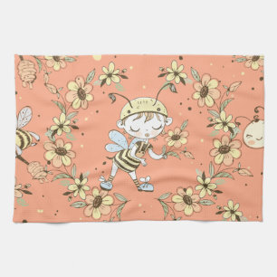 Queen Bee Art Kitchen Towel