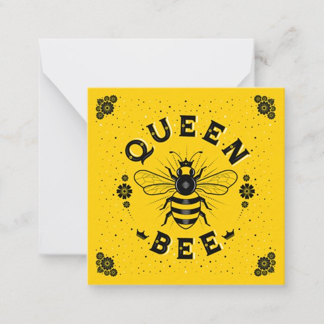 Queen Bee / Carte de papier à lettres (Devant)