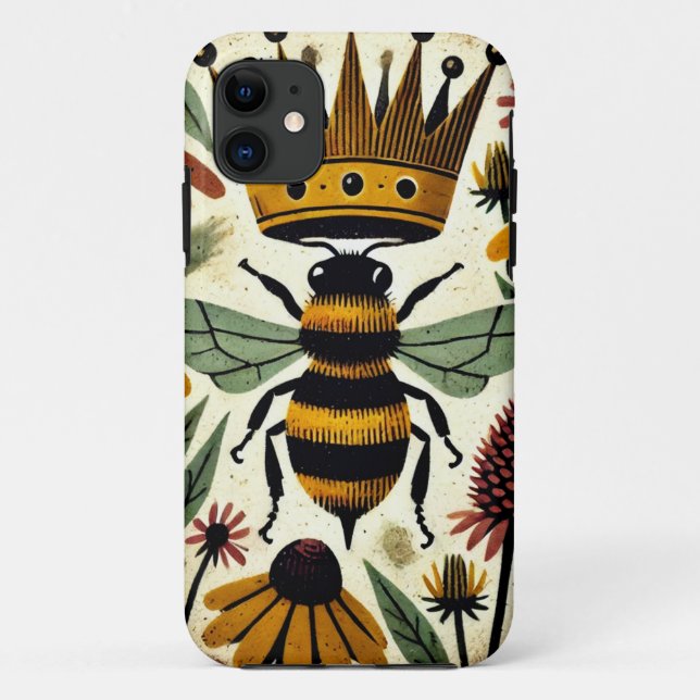 Queen Bee                                          Case-Mate iPhone Case (Back)