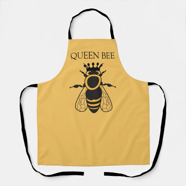 Queen Bee Chef Personalize Apron (Front)