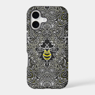 queen bee filigree iPhone or iPad case