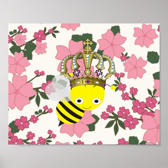 Queen Bee Frameable Poster (Front)