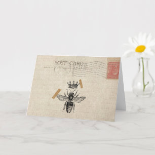 Queen Bee Greeting Card