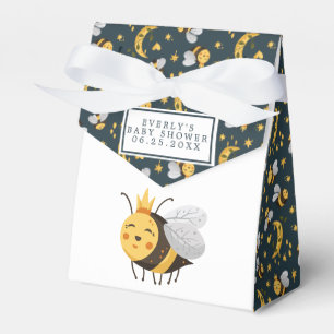Queen Bee Honey Bee Cute Baby Shower Favor Box