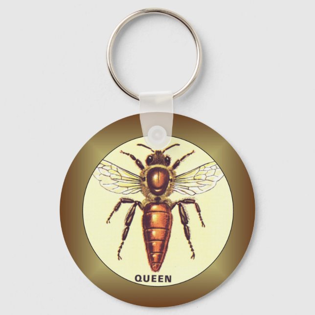 Queen Bee Keychain (Front)