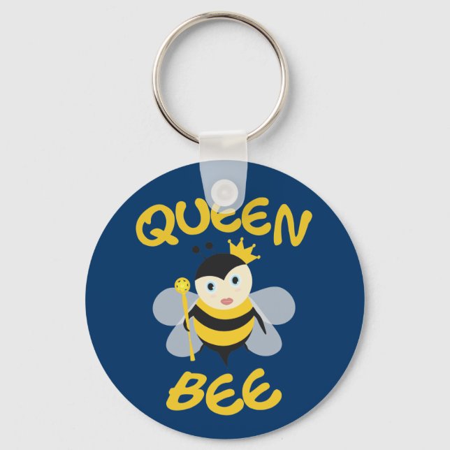 Queen Bee Keychain (Front)