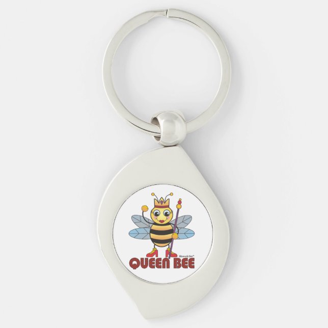 Queen Bee Keychain (Front)