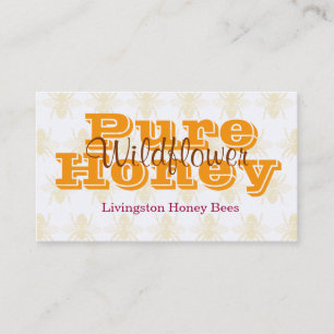 Queen Bee Lavender Beekeeper Business Card