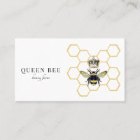Queen Bee Logo Honeybee Beekeeper