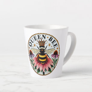 Queen Bee Mother's Day Bees                        Latte Mug