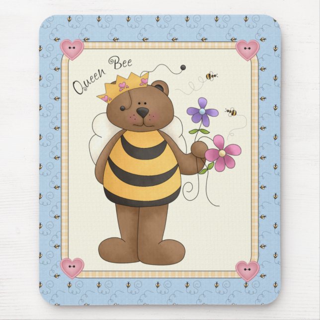 Queen Bee - Mousepad (Front)