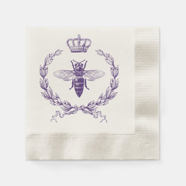 Queen Bee Napkin (Front)