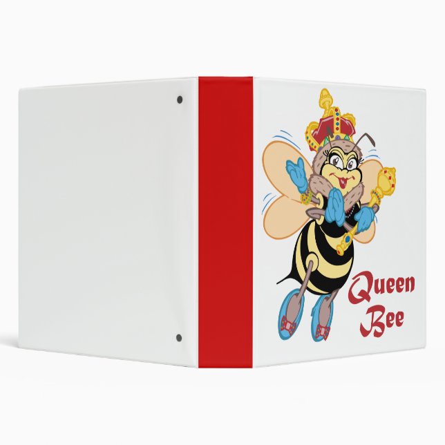 Queen Bee Notebook Binder (Background)