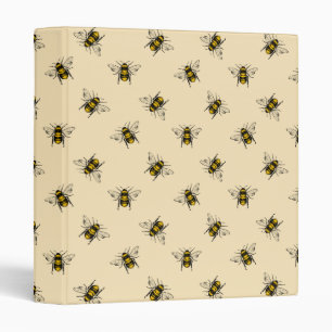 Queen Bee Pattern Binder