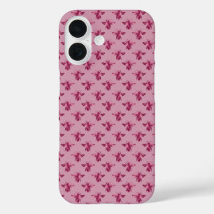 Queen Bee Pattern iPhone 16 Case