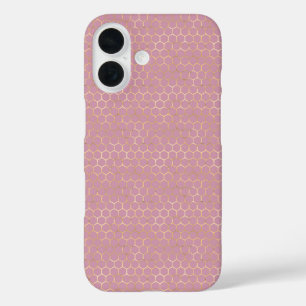 Queen Bee Pattern  iPhone 16 Case