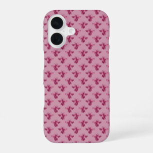 Queen Bee Pattern  iPhone 16 Case