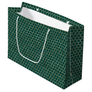 Queen Bee Pattern  Large Gift Bag