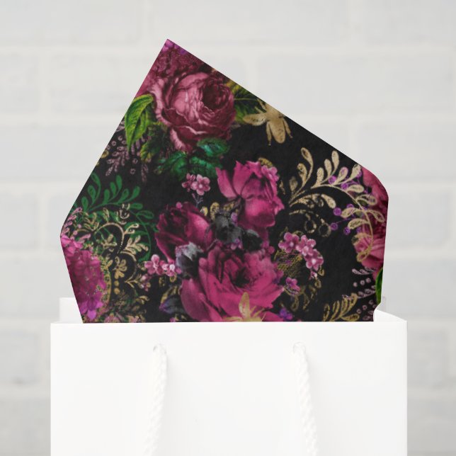 Queen Bee Pattern  Tissue Paper (Gift Bag)