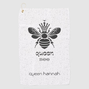 "Queen Bee" Personalized Golf Towel