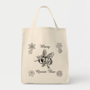 Queen Bee: Personalized Tote by Sonja A.S. Bag