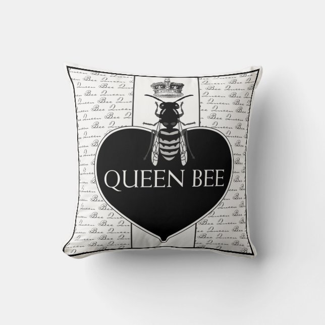 Queen Bee Pillows (Front)