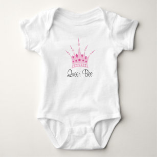 Queen Bee / Princess Crown Baby T-Shirt Baby Bodysuit