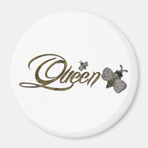 Queen Bee Refrigerator Magnet