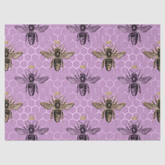 Queen Bee Series Design 17 Tissue Paper (Front)