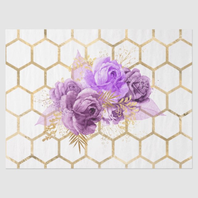 Queen Bee Series Design 26 Tissue Paper (Front)
