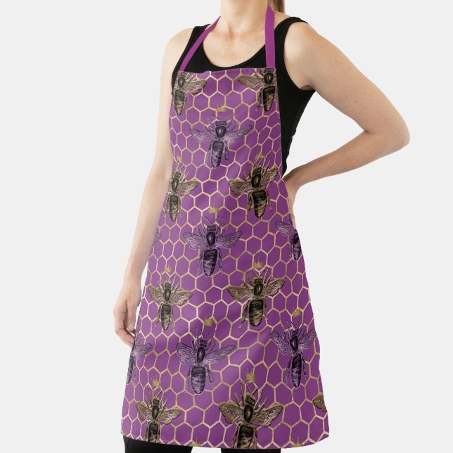 Queen Bee Series Design 5  Apron (Insitu)