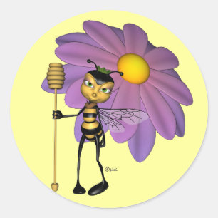 Queen Bee Stickers