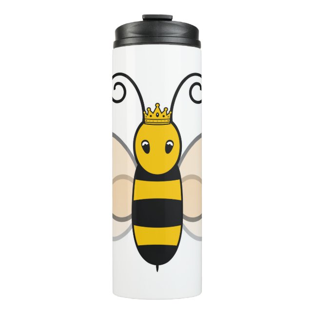 Queen Bee Thermal Tumbler (Front)