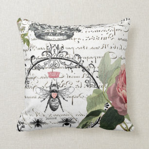 Queen Bee Throw Pillow