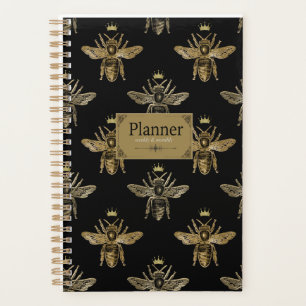 Queen Bee Vintage Style Planner.  Planner