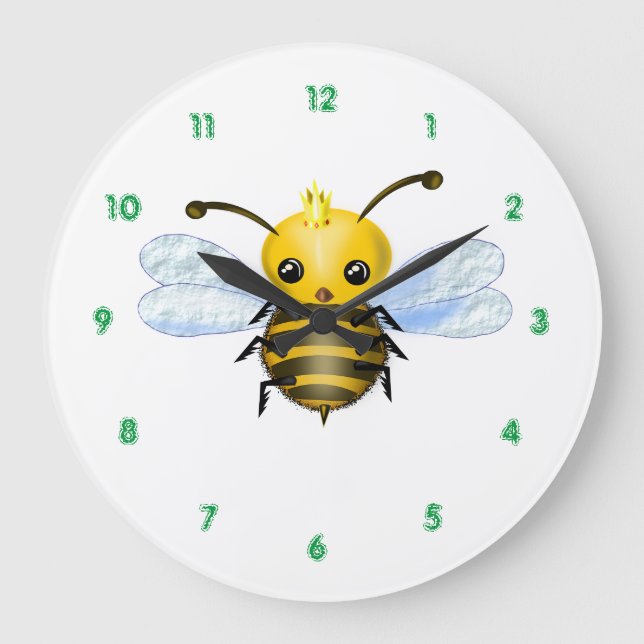 Queen Bee Wall Clock (Front)