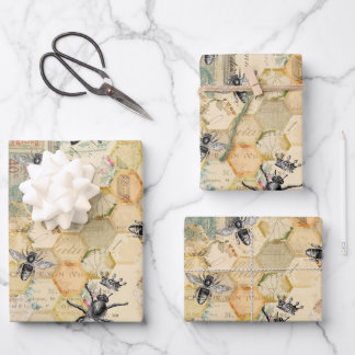 Queen Bee Wrapping Paper Sheet
