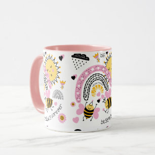 Queen Bees Best Friends Forever Cute BFF Girls Mug