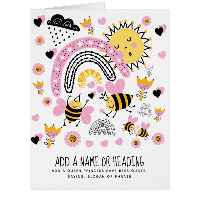 Queen BEES Cute BFF, Baby Girl, Girly Toxits Rose (Devant)