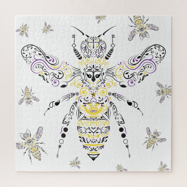 queen bees jigsaw puzzle (Vertical)