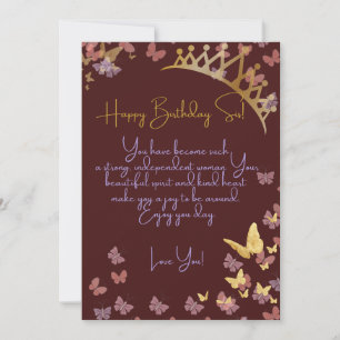 Queen Birthday Card
